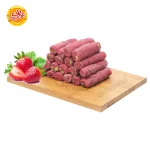 خرید عمده لوکوم فیتیله ای توت‌فرنگی لوکادو- پخش شی پف