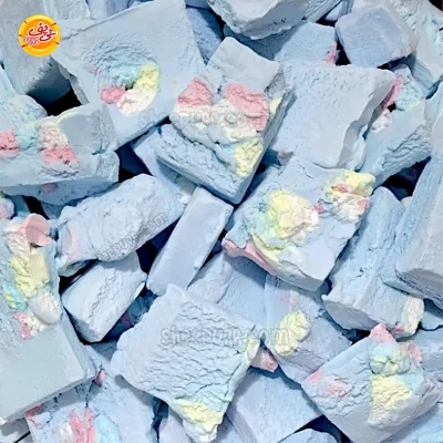 خرید بستنی خشک بلوبری مارشمالو عمده - پخش شی پف
