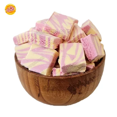 خرید بستنی خشک موز توت فرنگی عمده - پخش شی پف