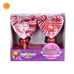 خرید عمده آبنبات چوبی طرح قلب بزرگ _پخش شی پف