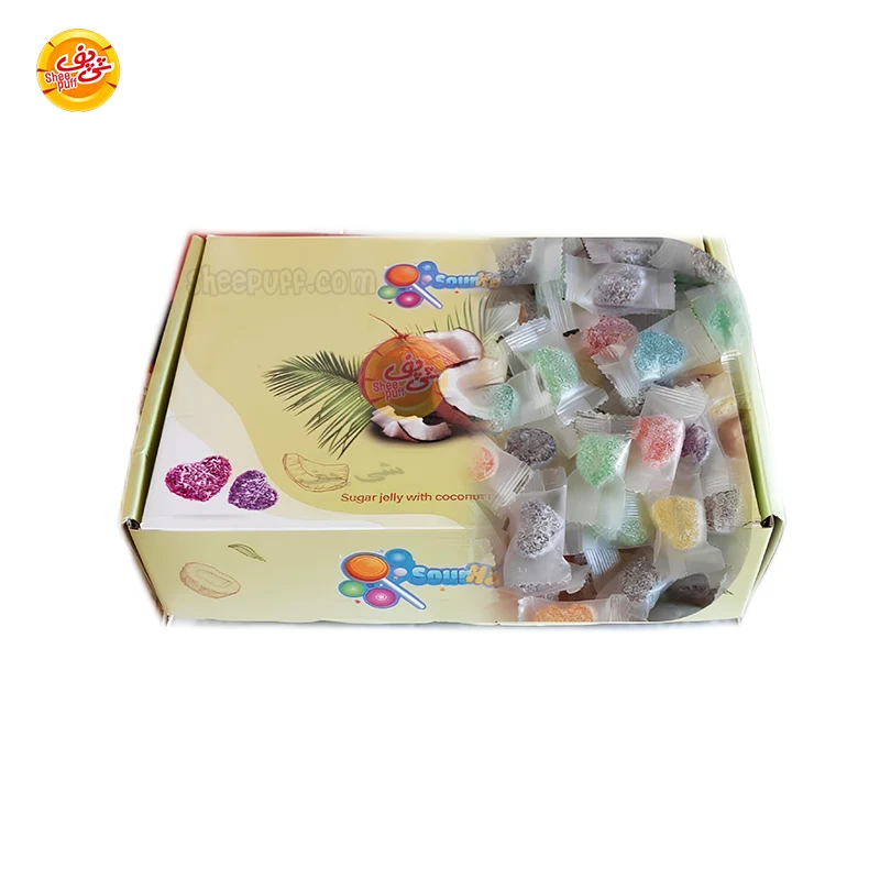 coconut-jelly-sourhasour قیمت و خرید عمده ژله نارگیلی سورهاسور (دوسرپرس)